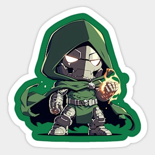 dr doom Sticker